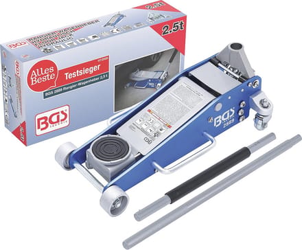 Hydraulische Garagekrik Aluminium-Staal Constructie - Draagvermogen 2,5 Ton