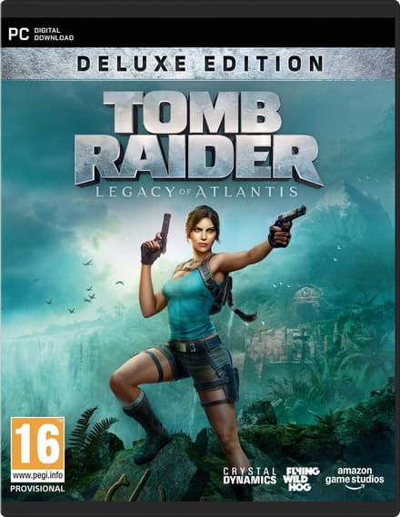 Tomb Raider: Legacy of Atlantis - Deluxe Edition - Steelbook -PC (Code in Box)