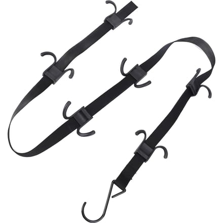 Hockey Hanger Multifunctionele Polyester Hockey Uitrusting Organizer Hangband voor Thuis Reizen black
