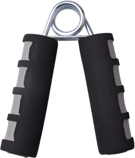 Hand trainer - grip trainer - sterkteniveau 15 KG - zwart/grijs