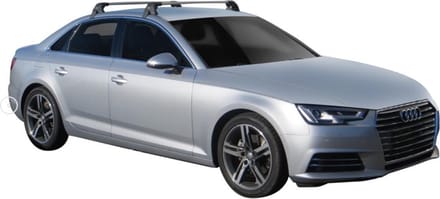 Audi A4 S4 RS4 Limousine 4drs Sedan  2015 - heden Premium Dakdrager Zwart Whispbar Auto Exterieur Accessoires