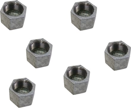 Waterklus kap wk 900 1/2 bi. Verzinkt - 1 stuks