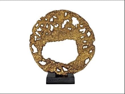 Ornament Cule Gold, Ornament Goud, Ornament op voet