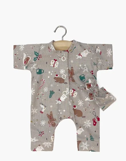 Minikane Poppenkleding Boxpakje Lili Kerst 28 cm