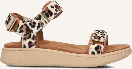 Woden Line Sandalen - Dames - Beige - Maat 39