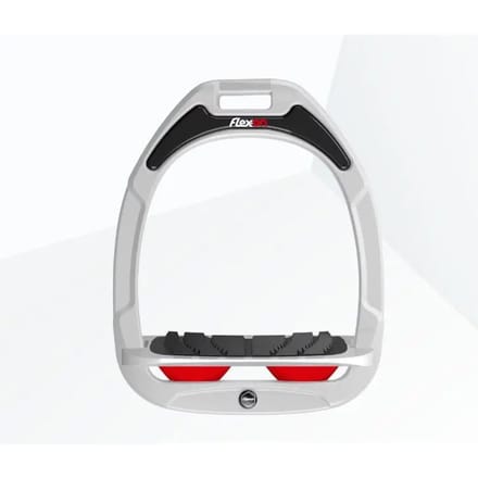 Inclinatie Grip Beugel Wit/Grijs/Rood Flex-On Green Composite