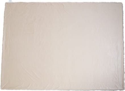 plaid teddy krul beige 130x180cm