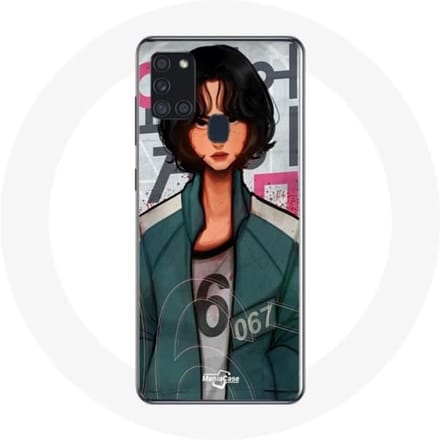 Coque Samsung Galaxy A21S Squid Game Kang Sae Byeok série