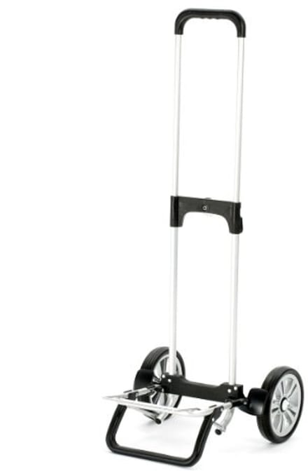 Verstelbare Boodschappentrolley met Lichtgewicht Aluminium Frame - Draagkracht 40 kg, Wieldiameter 20 cm