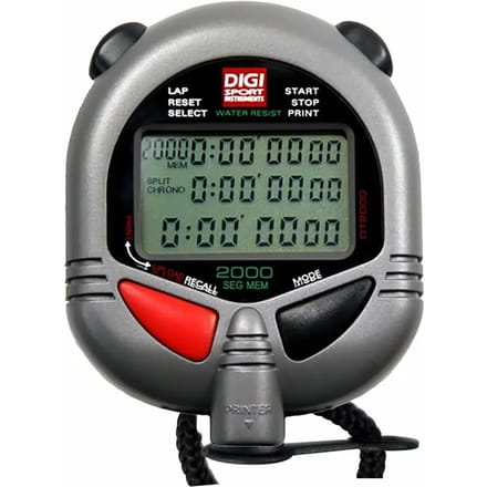 Stopwatch 2000 geheugens usb versie Digi Sport Instruments DT2000