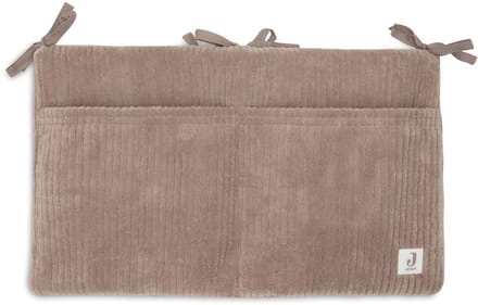 Jollein Boxzak Organizer - 49x30cm - Cloudy Rib - Milky Coffee - Boxopbergzak