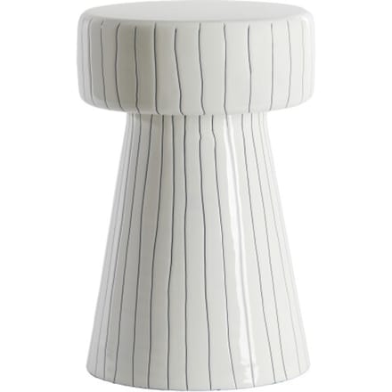 Light & Living Bijzettafel Dakwa - Wit - Ø29cm - Modern