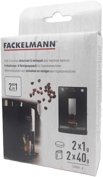 Onderhouds- en ontkalkingsset voor Fackelmann espressoapparaat Ontbijt