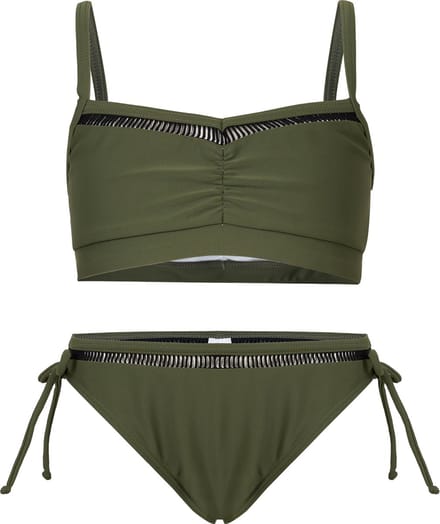 Bikini classic met kant detail - Groen 164-170