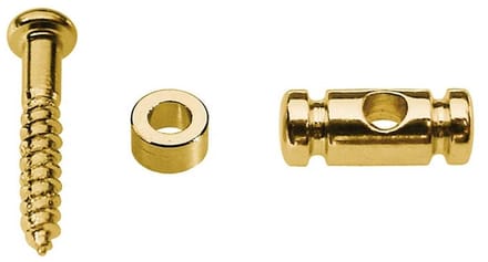 Boston SH-8-G Snarenretainer - Cilinder Model, Goud, Hoogte 6.5mm