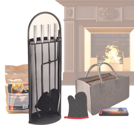 Openhaard set, uitgebreid, 21028192