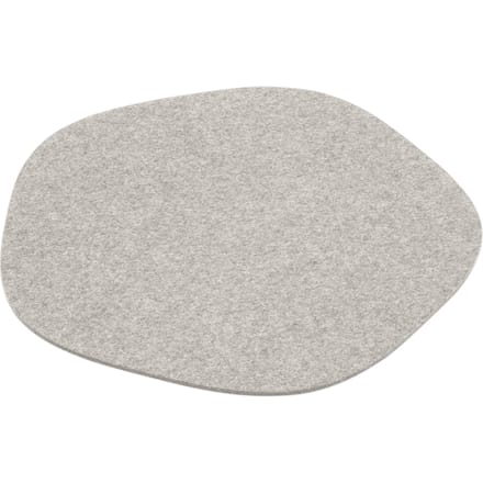 Hey-Sign Tapijt Pebble - lichtgrijs mêleerd  - Ø150 cm