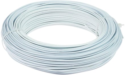 Aluminiumdraad, 2 mm wit, sieradendraad, 60 m (500 g), knutseldraad vo