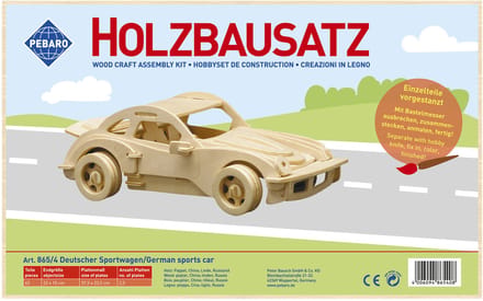 Pebaro Houten Bouwset Duitse Sportwagen