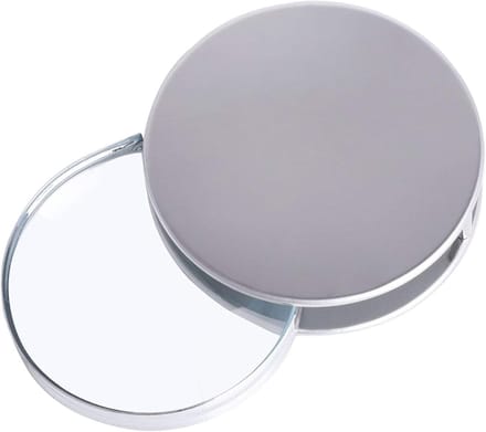 Compacte Metalen Vergrootglas met 20 Compartimenten - Voor Inspectie en Hobby's