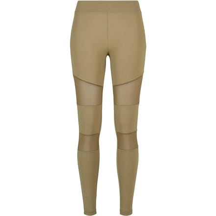 Urban Classics - Tech Mesh Sportlegging - M - Groen