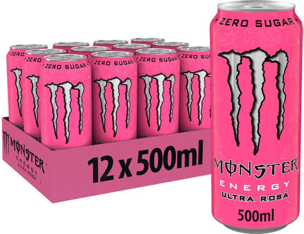 Monster Energy Ultra Rosa 12 x 500ml