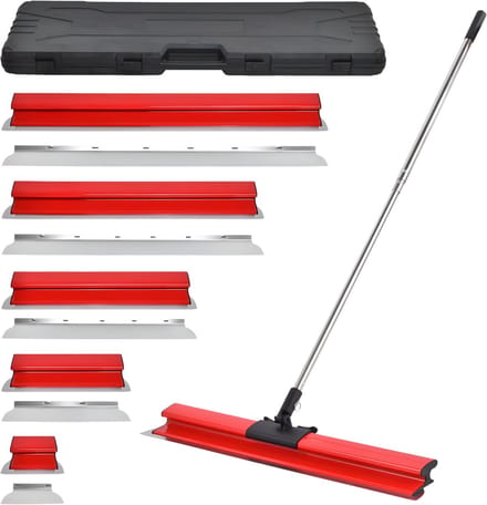 Gips spatel XL - Gipsplatsen glad strijken - Ergonomisch - Afwerking - Skimming - Plamuur