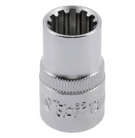 Yato YT-1465 - Spline-dopsleutel - 1/2 inch - 13 mm - CrV50BV30