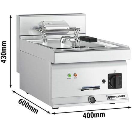 GGM Gastro Elektro Fritteuse - 10 Liter - 9 kW