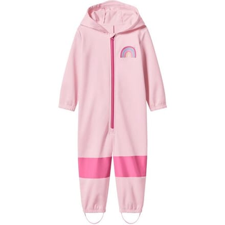 LUPILU Kinder softshelloverall voor modder en buitenspelen (Roze, 110/116)