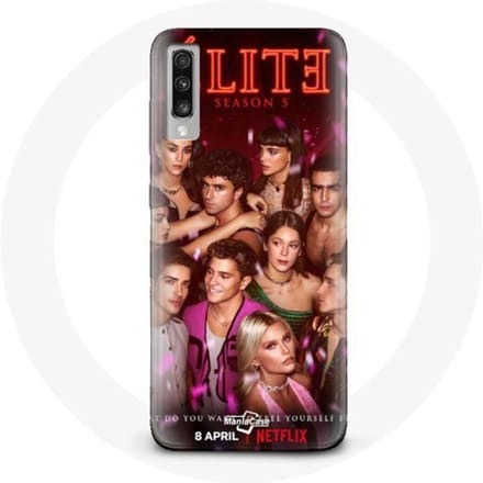 Coque pour Samsung Galaxy A70 Elite série saison 5 equipages les couples d'acteurs