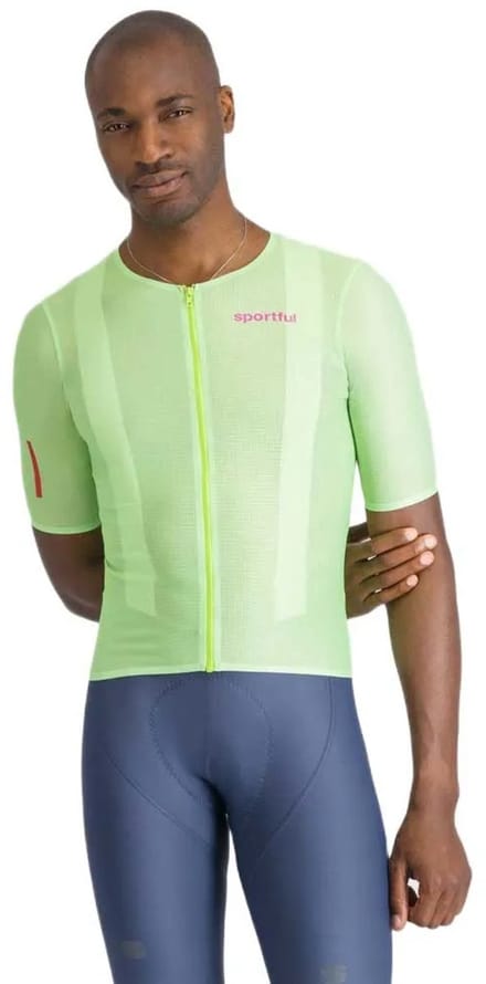 Sportful Light 2 Korte Mouw Wielertrui Groen S Man