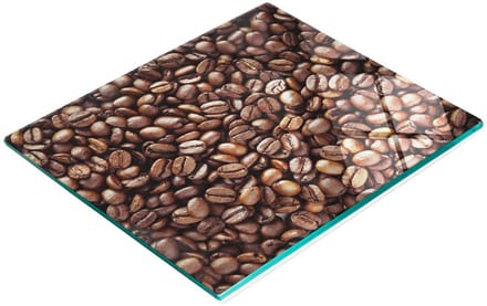 Gehard multifunctioneel decoratief bord van glas voor koffiebonen, 60x52 cm
