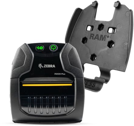 Quick Release Printer Holder for Zebra ZQ320 Series