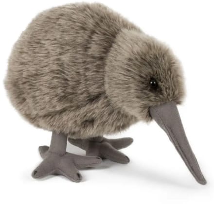 Semo kiwi vogel knuffel - 20 cm - bosdieren - knuffeldier - pluche