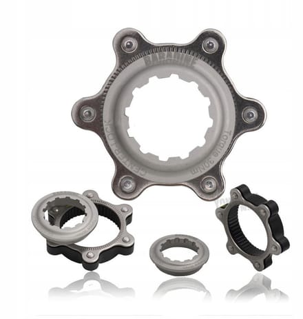 Baradine BC02 Serie - Center Lock Adapter - Aluminium - Sierlijk - 203mm Max Diameter