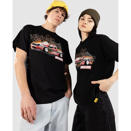 Donut X Hardcore T-Shirt zwart