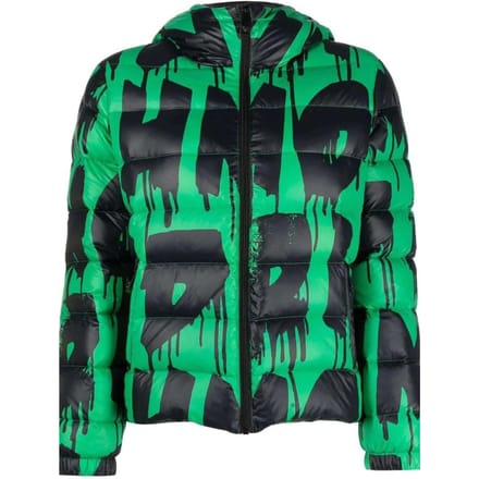 John Richmond jack MET GRAFFITI LOGO PRINT