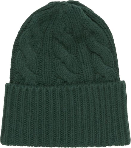 Marc O'Polo Dop Knitted Beanie Deep Jumper Groen