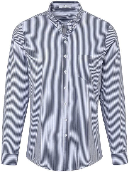 Blouse button-downkraag Van Peter Hahn blauw