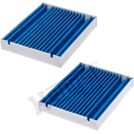 Filterset, interieurfilter HENGST Filtration E6989LB-2