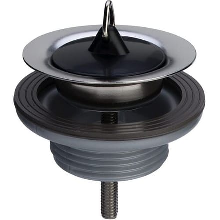Viega Bottom valve 1 1/4'' split for hand washing with plug Chrome