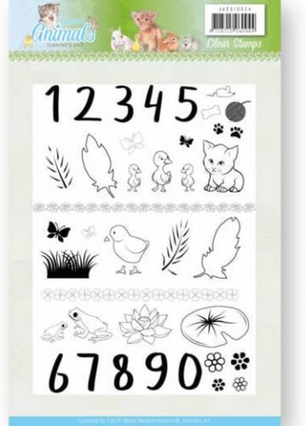 Jeanine`s Art - Clearstamp - Young Animals - JACS10024