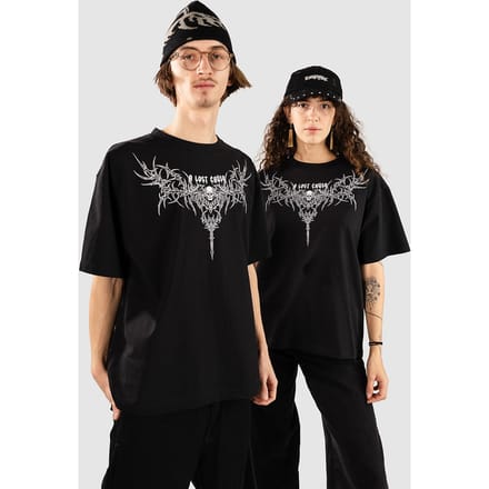 A Lost Cause Talons Cropped T-Shirt zwart