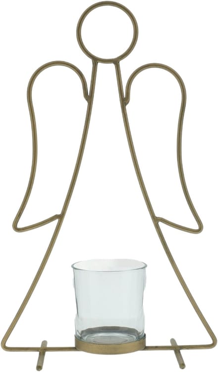 Home Society - Waxinelichthouder 'Annaheim' (L) - Goud