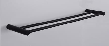 Sanifun dubbele handdoekdrager Nero 600