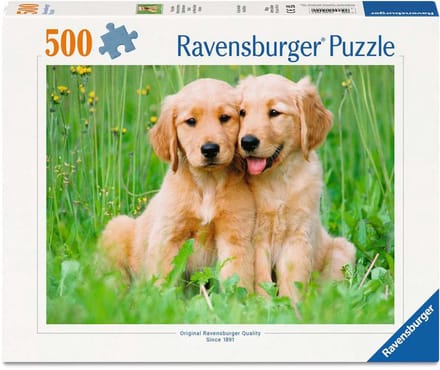 Ravensburger – The Golden Retriever Brothers – Legpuzzel – 500 Stukjes