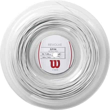 Wilson Revolve 200 M Tennisracketsnaar Wit 1.35 mm