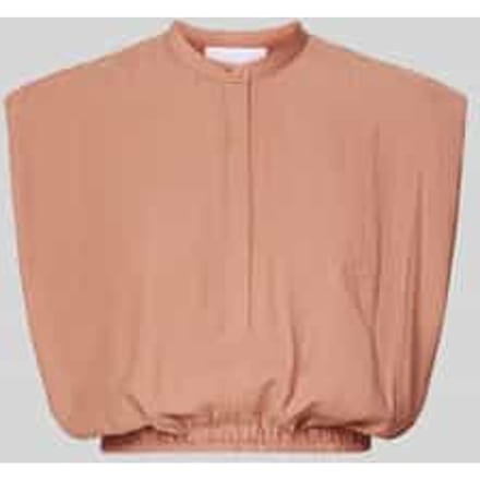 Kort blousetop met knoopsluiting curated by Anna Schürrle