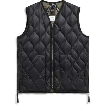 Militair jack met v-hals en w-rits Taion Coquille souple